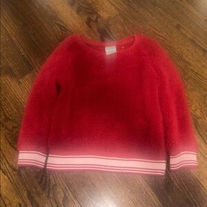 Garanimal Red Sweater with White Stripes